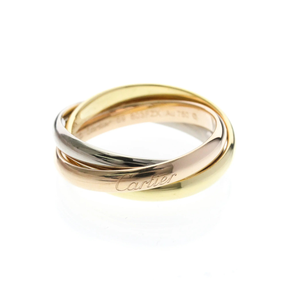 CARTIER 18k Gold Trinity Ring